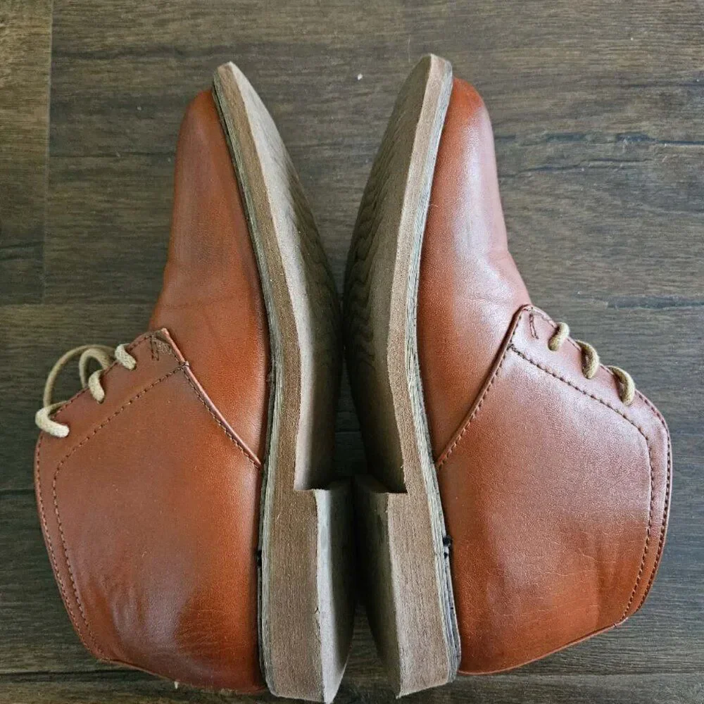 deer stags kids Ballard Dress Comfort Chukka Boot in Luggage M size 1